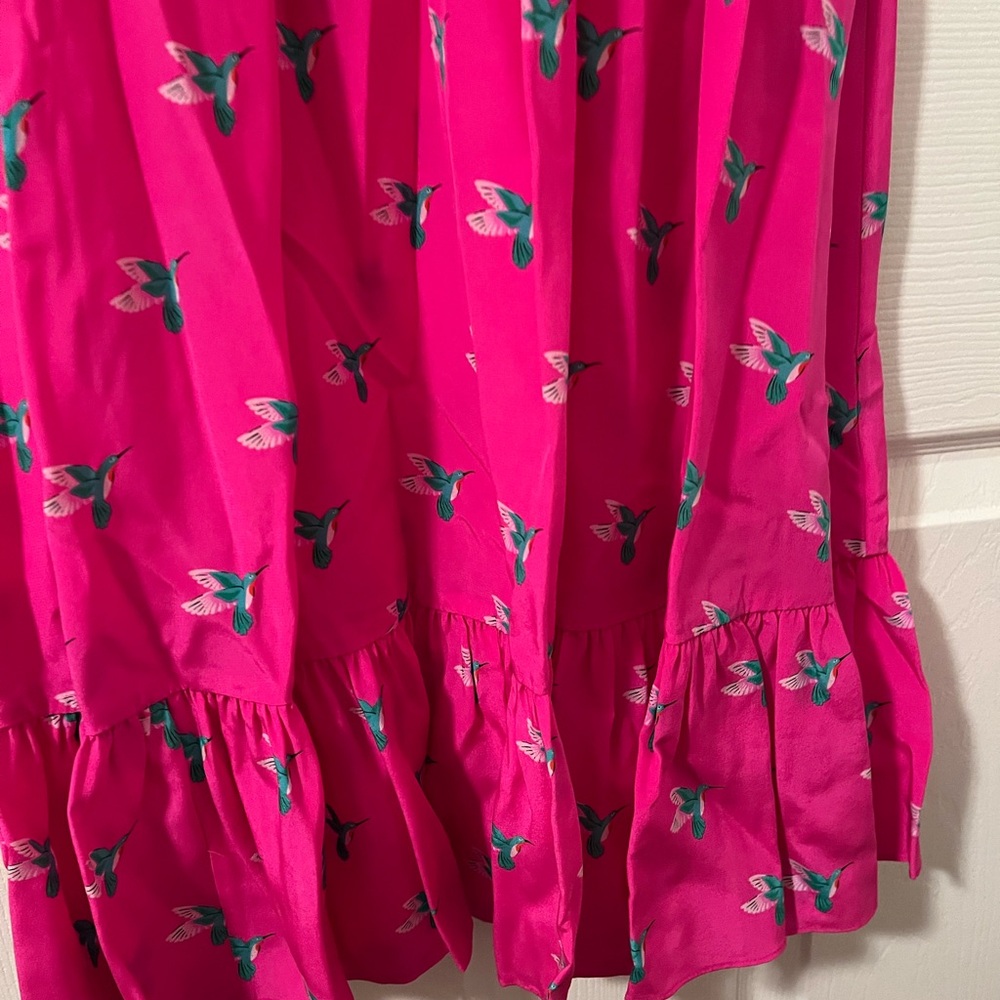 Kate Spade Hummingbird Ruffle Dress - Picture 5 of 6